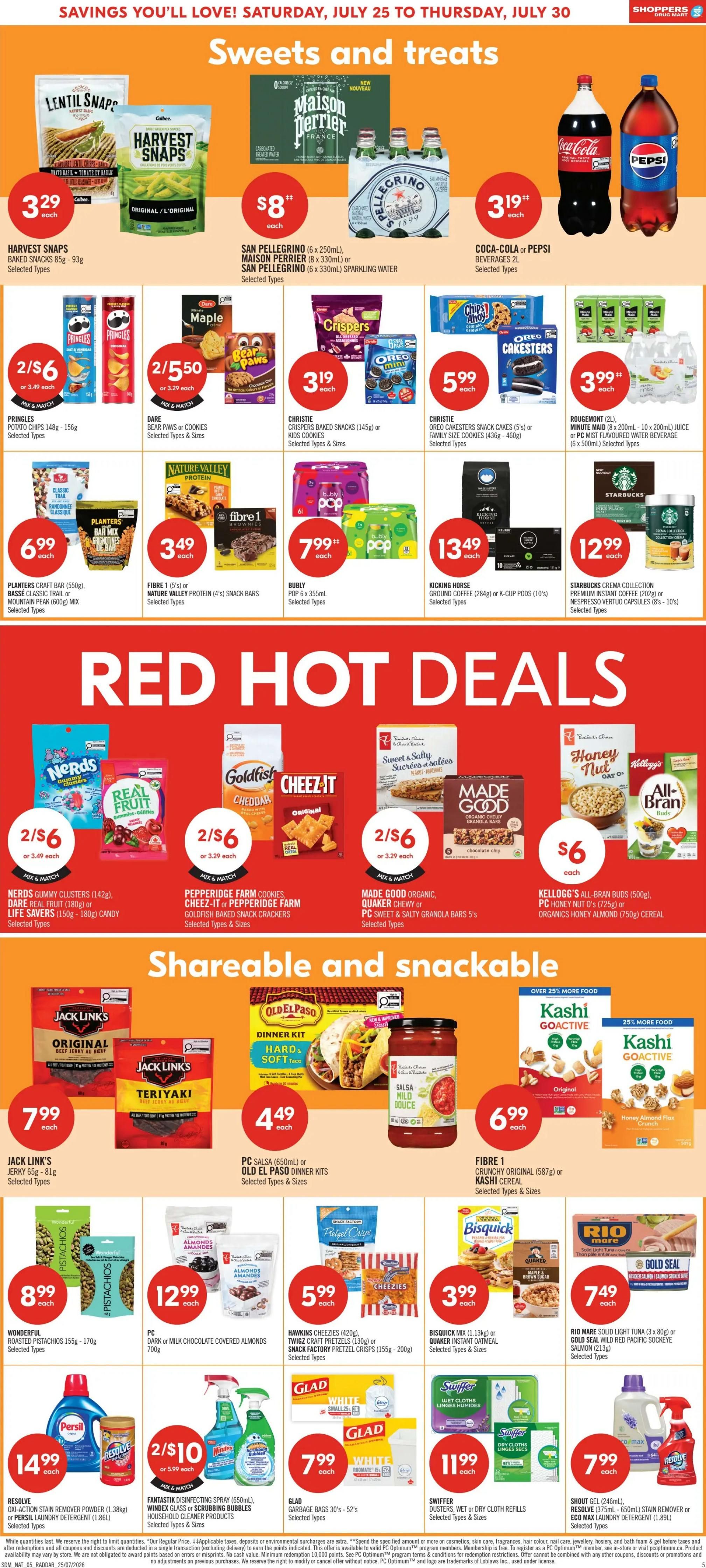 Shoppers Drug Mart (West) Flyer July 25 to 30