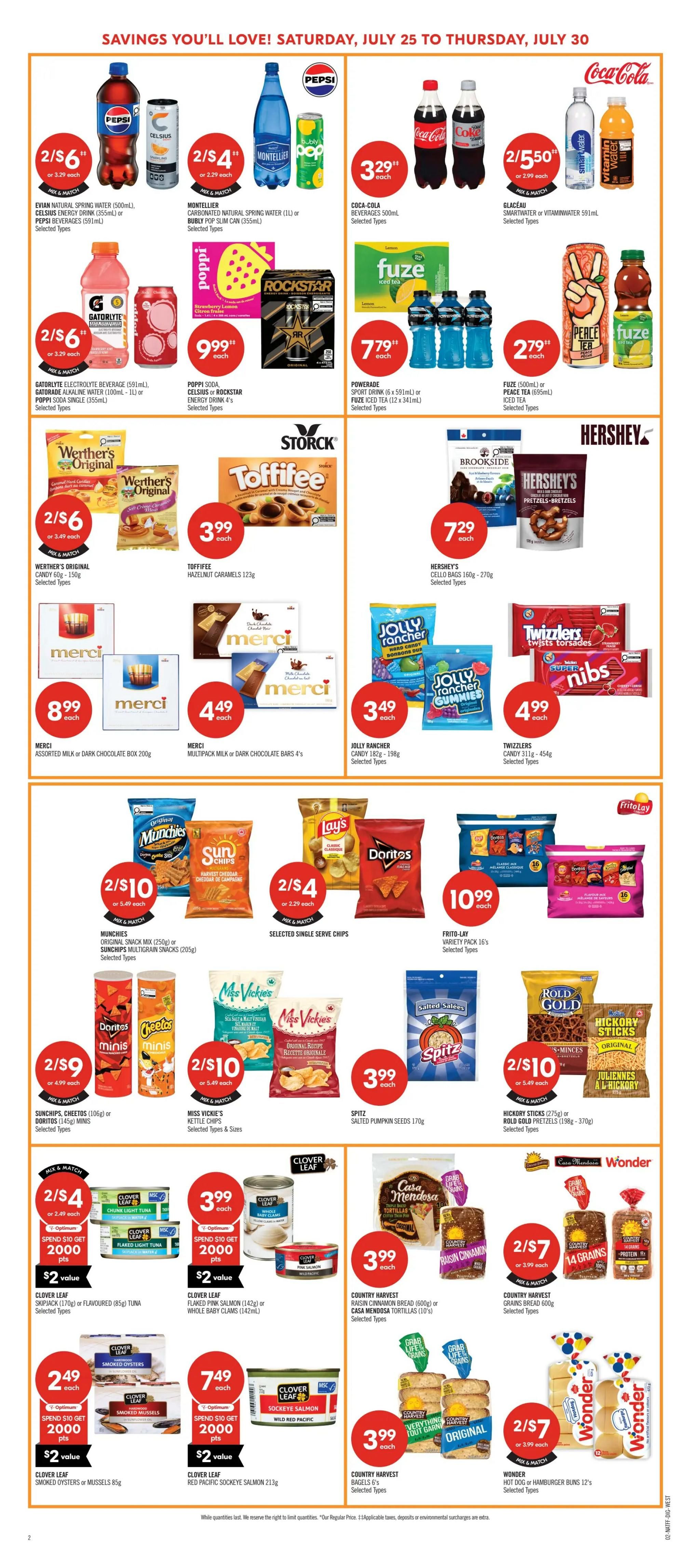 Shoppers Drug Mart (West) Flyer July 25 to 30
