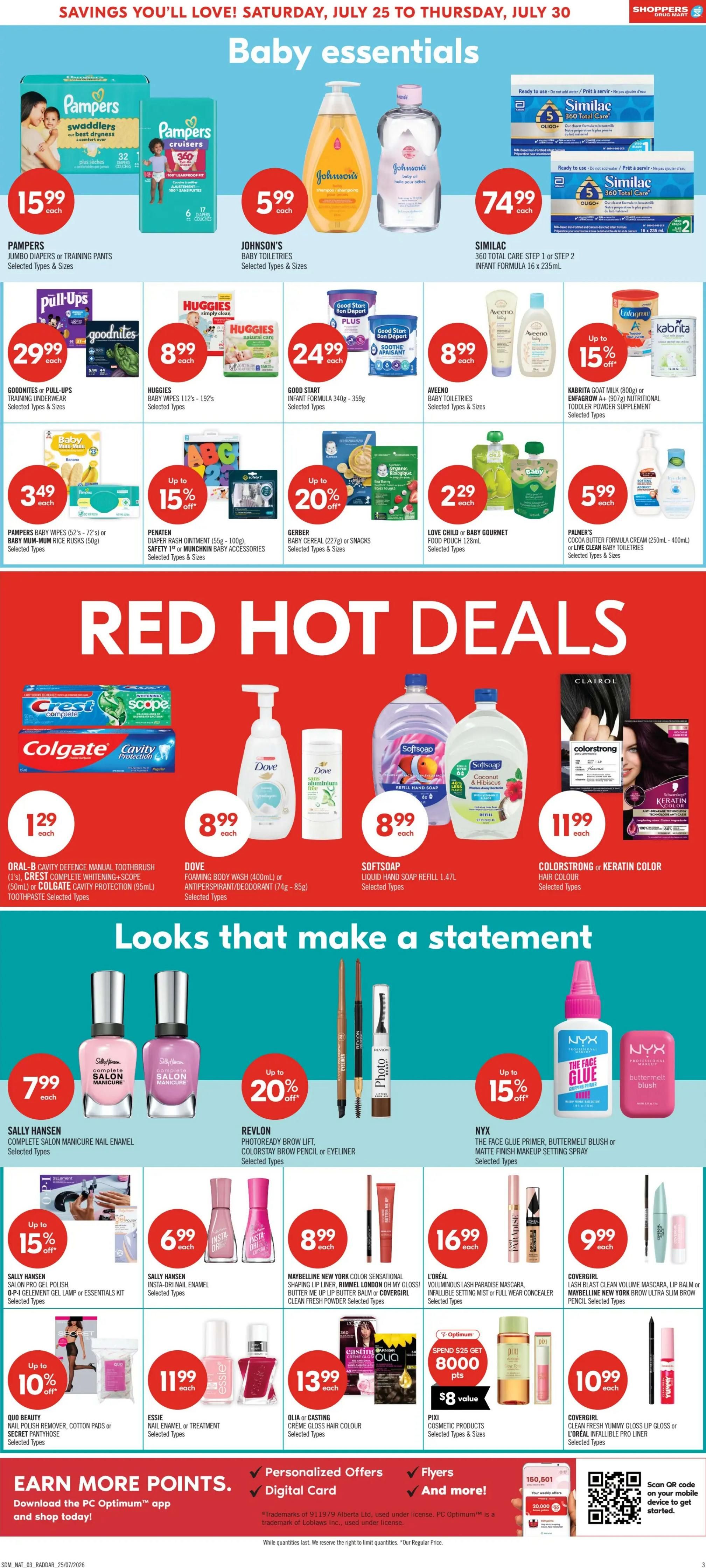 Shoppers Drug Mart (West) Flyer July 25 to 30