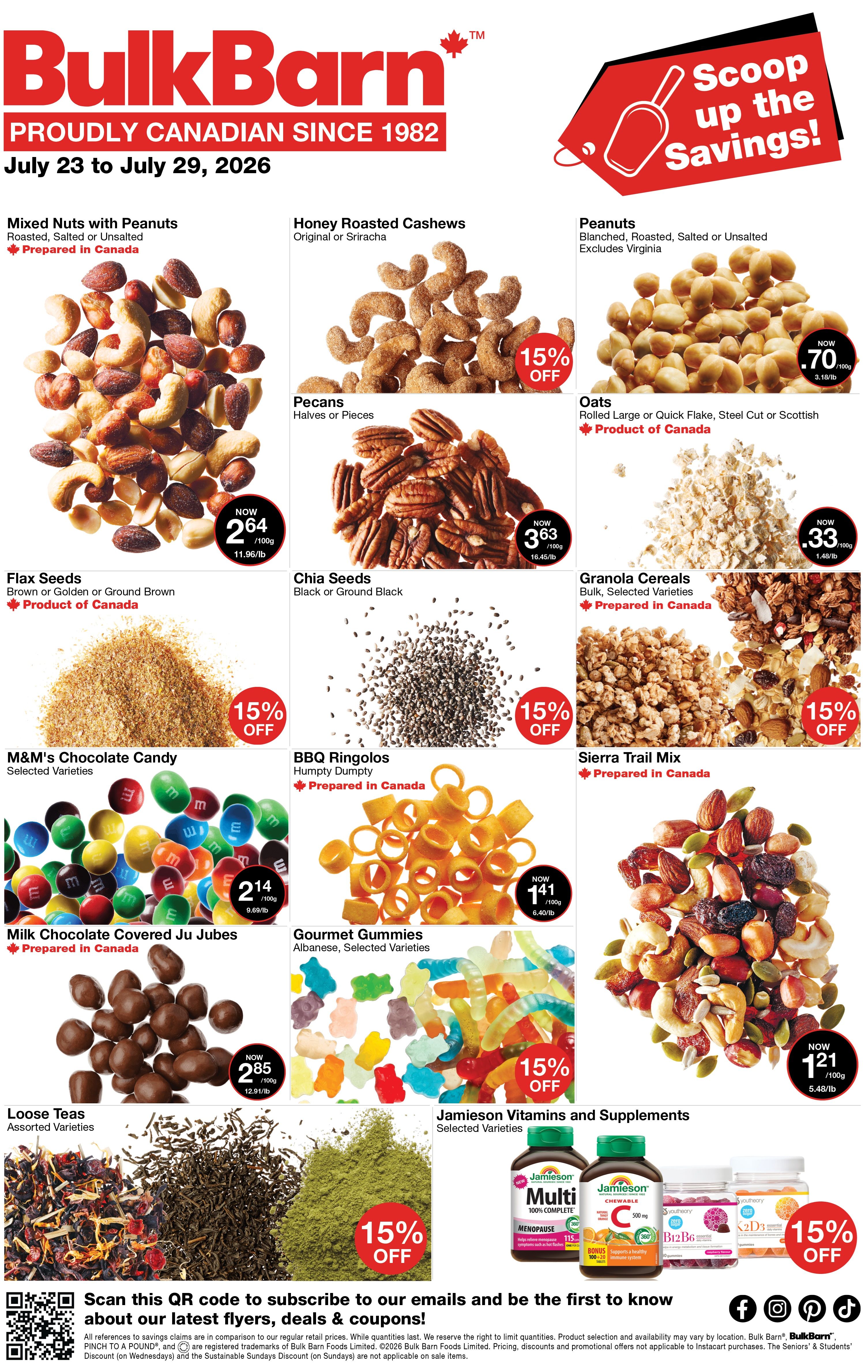 Bulk Barn Flyer July 23 to 29