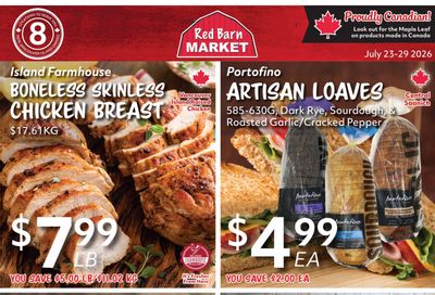 Red Barn Market Flyer July 23 to 29