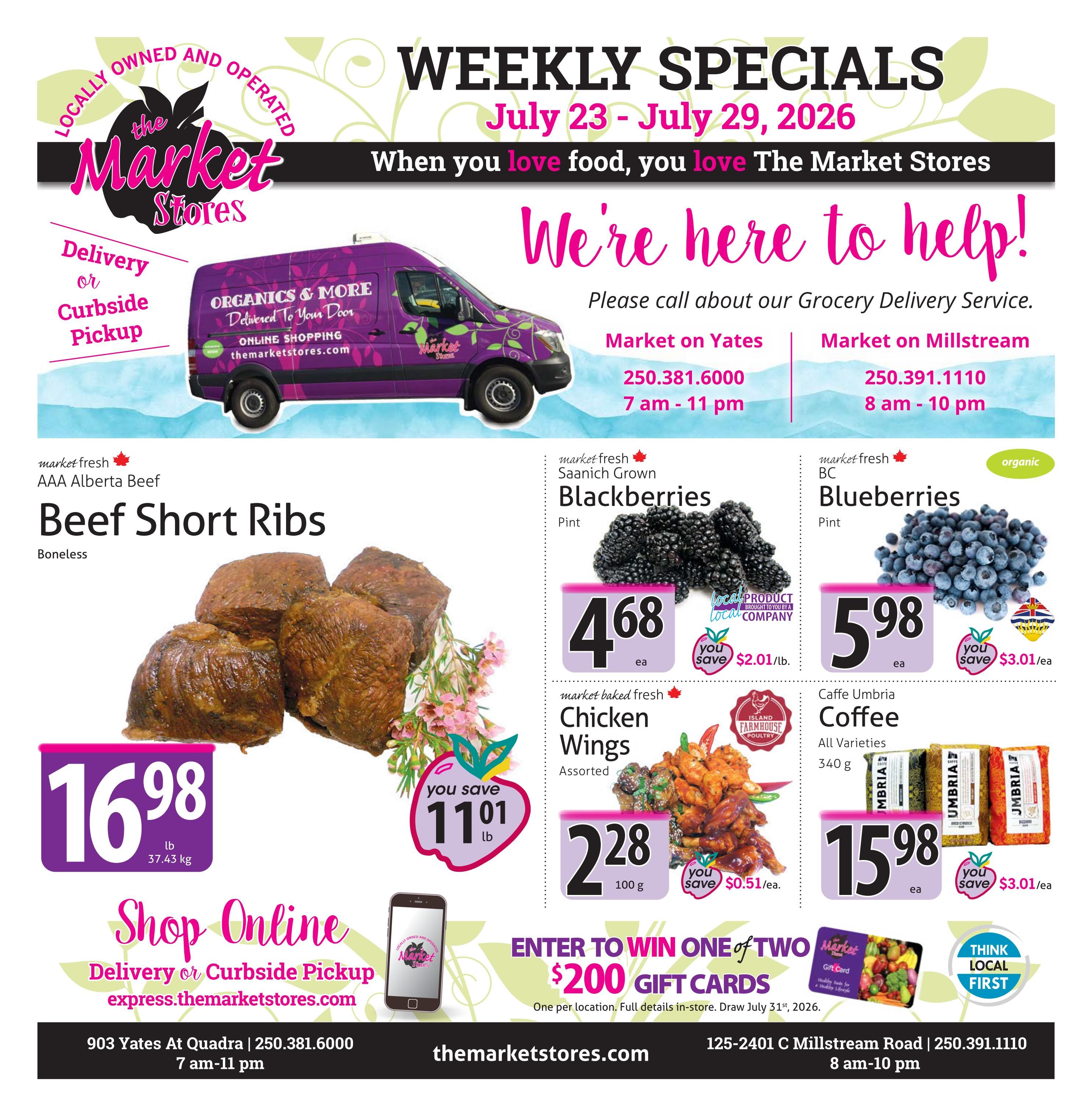 The Market Stores Flyer July 23 to 29
