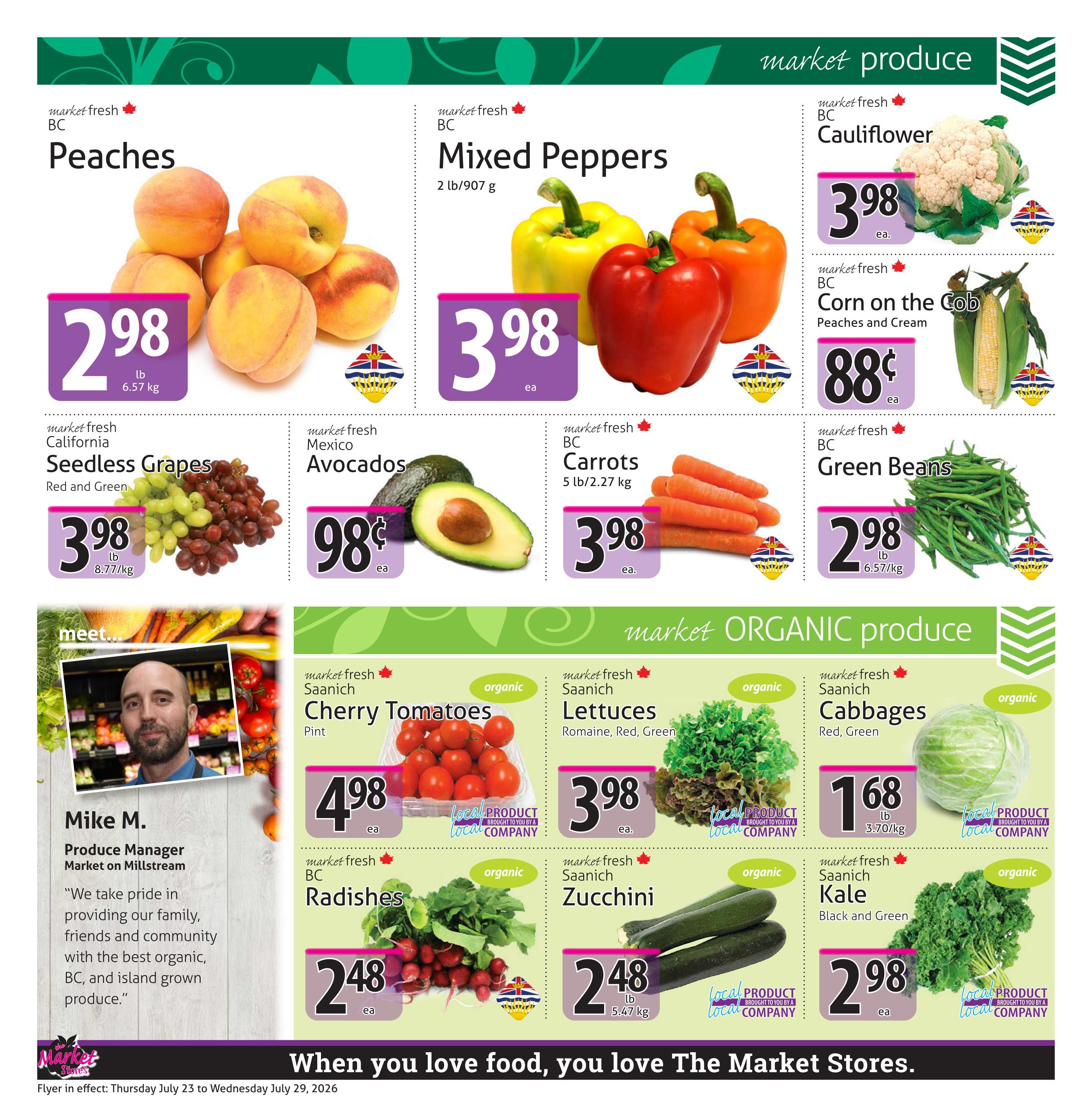 The Market Stores Flyer July 23 to 29