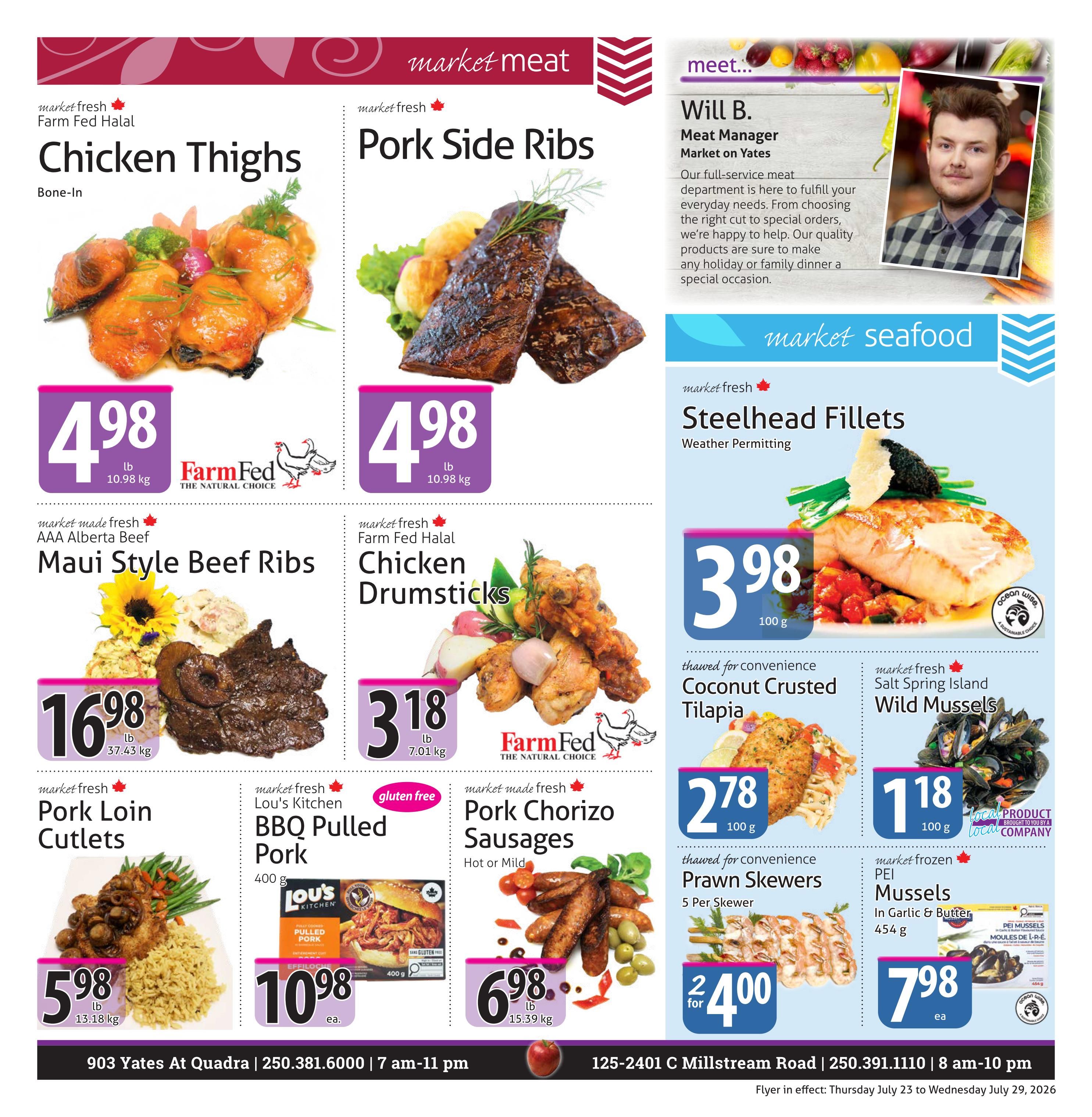 The Market Stores Flyer July 23 to 29