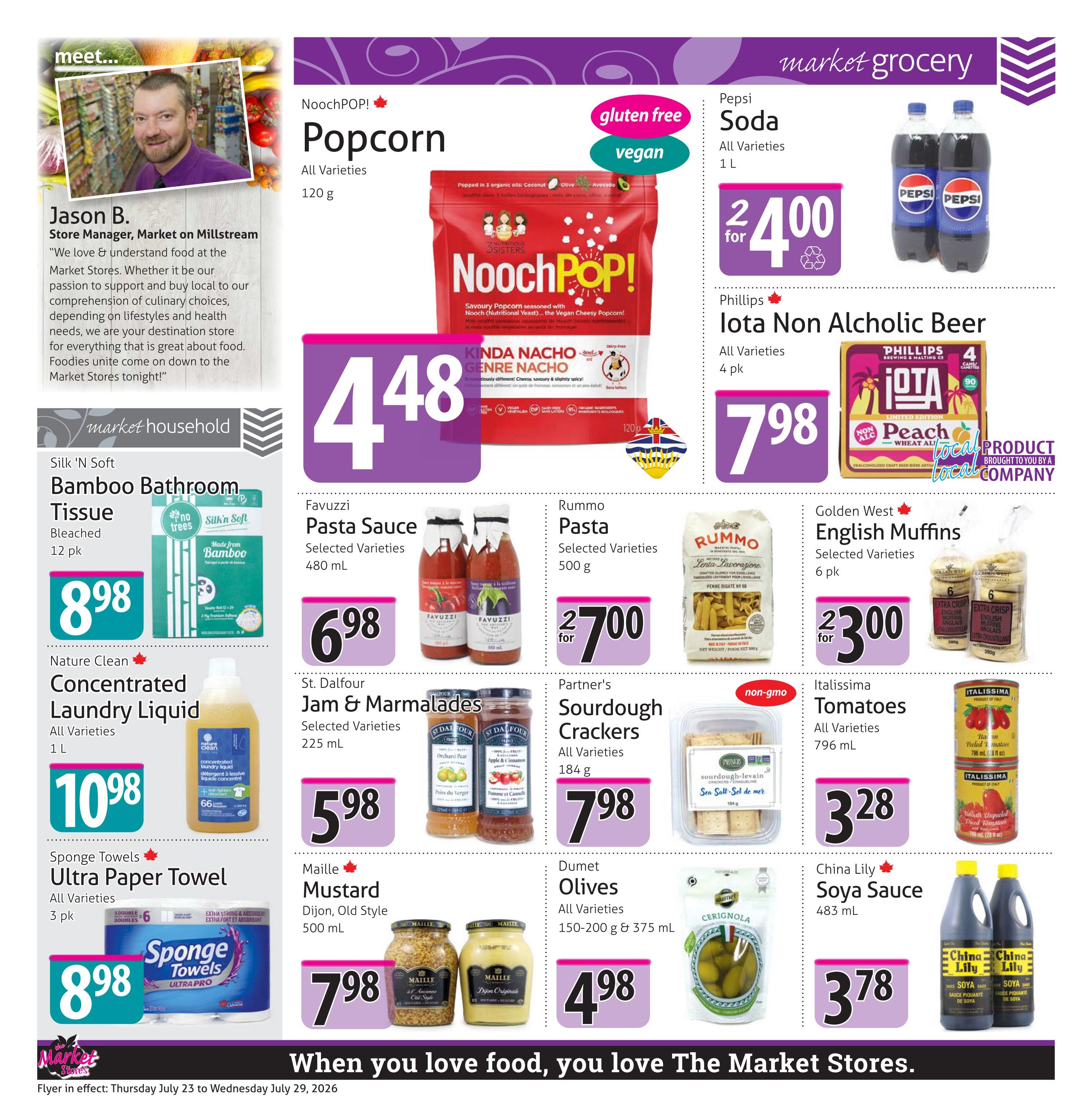 The Market Stores Flyer July 23 to 29