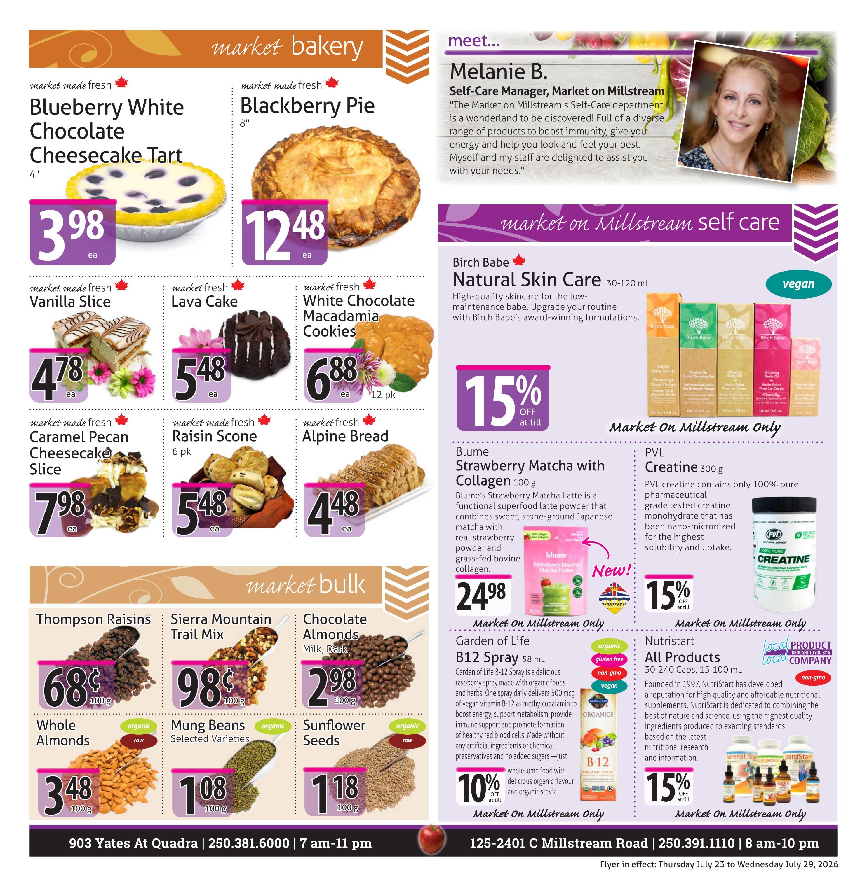 The Market Stores Flyer July 23 to 29