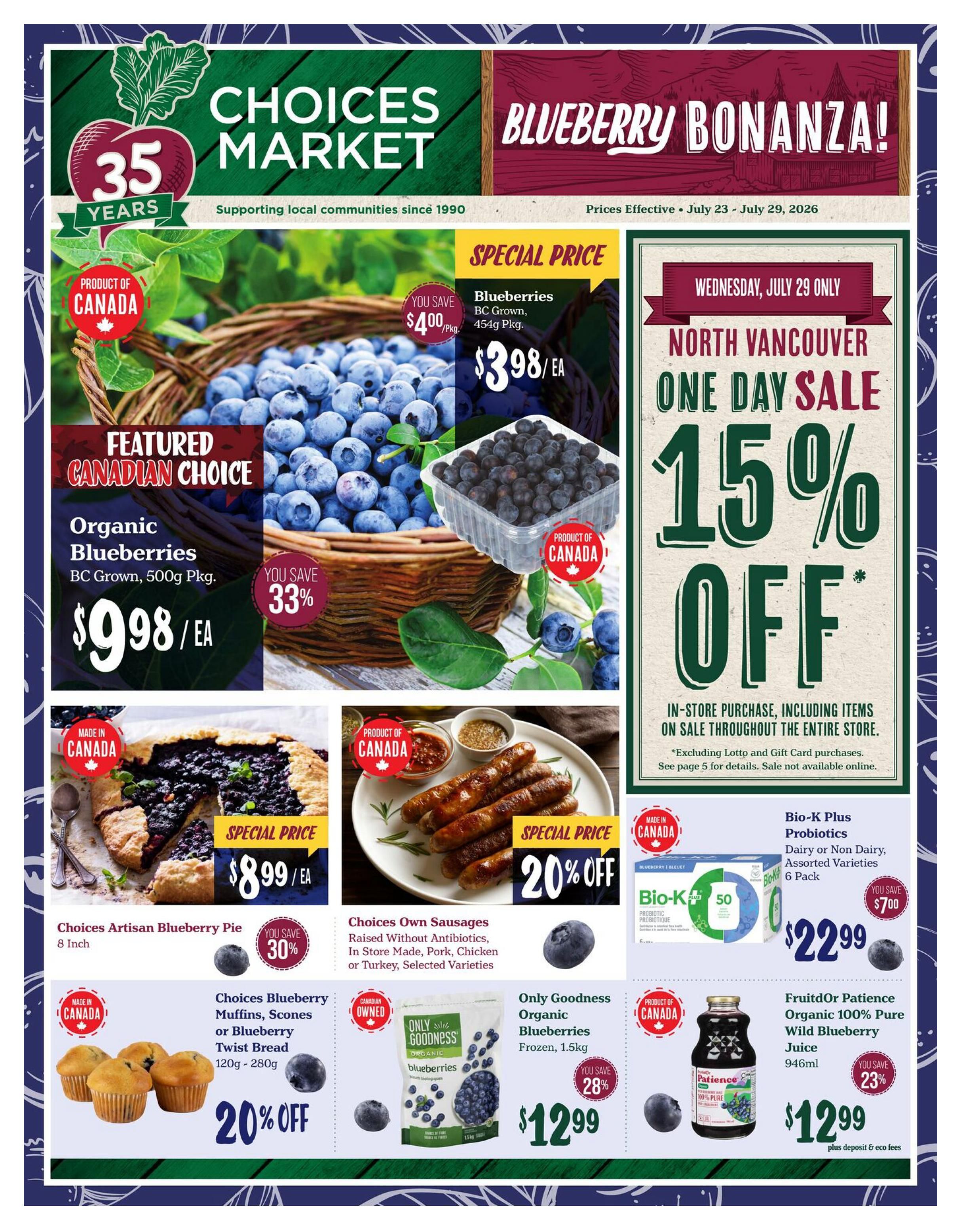 Choices Market Flyer July 23 to 29