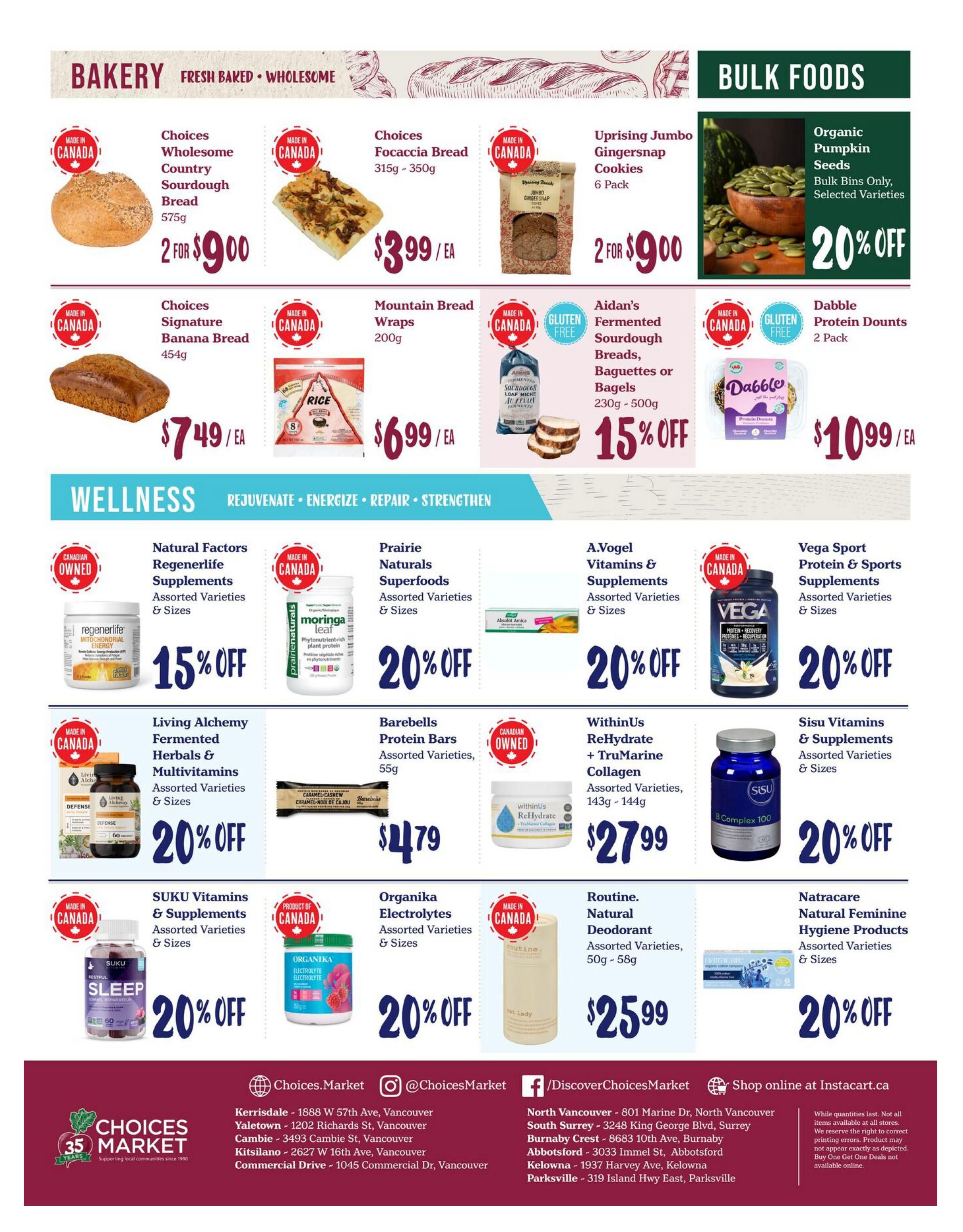 Choices Market Flyer July 23 to 29