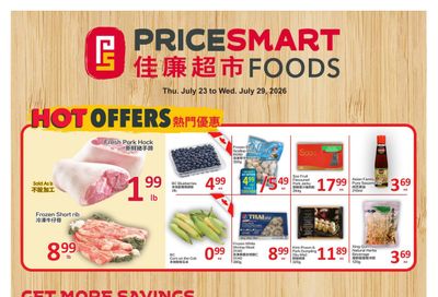 PriceSmart Foods Flyer July 23 to 29
