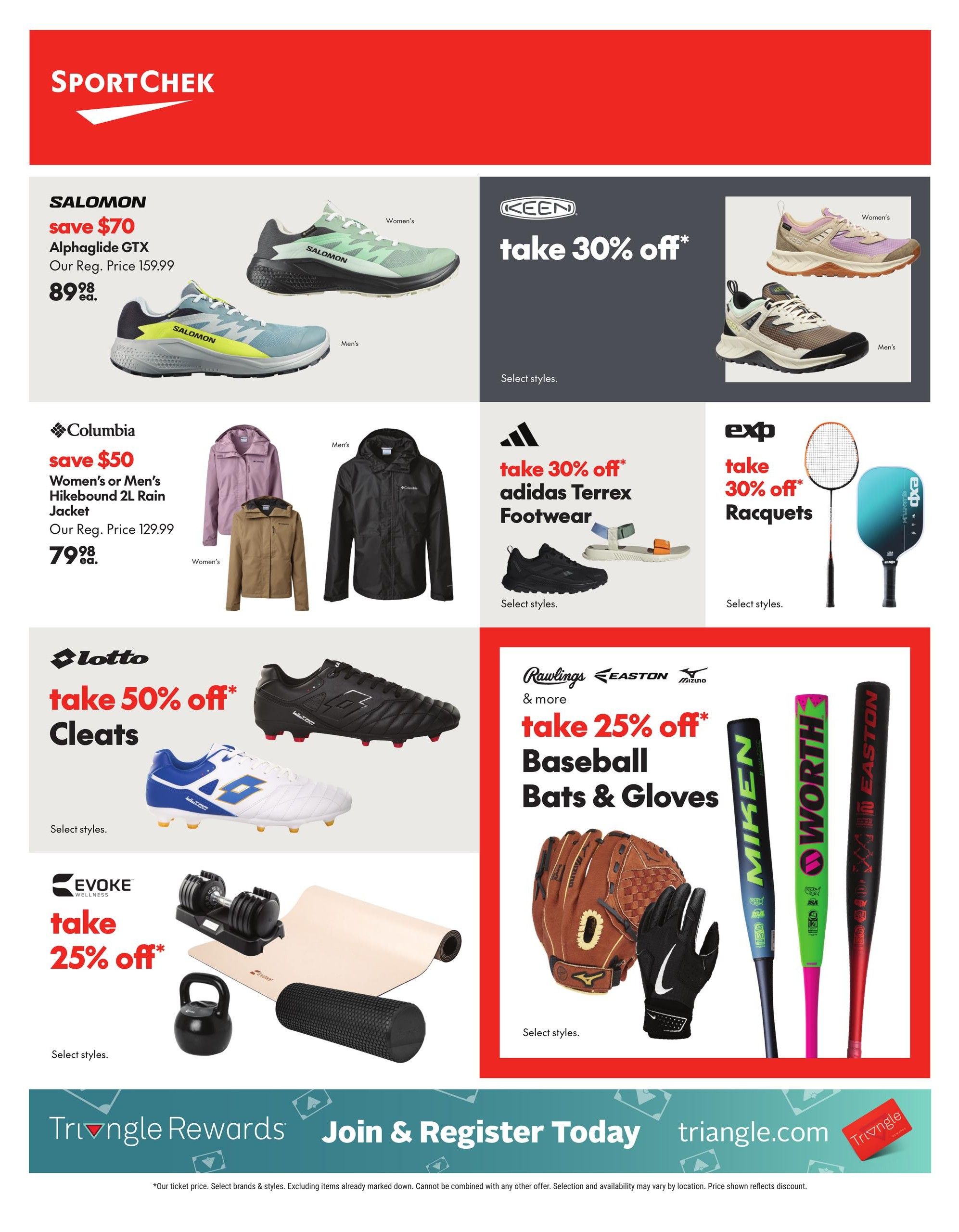 Sport Chek Flyer July 23 to August 12