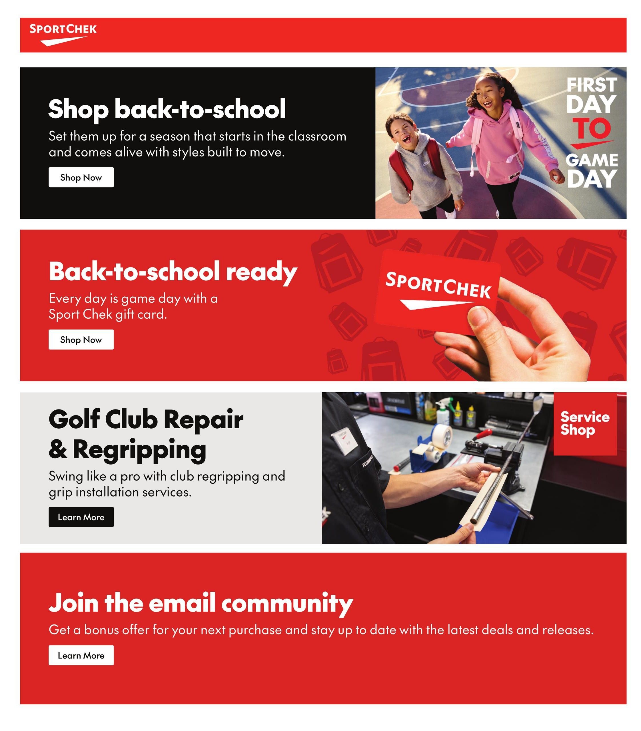 Sport Chek Flyer July 23 to August 12