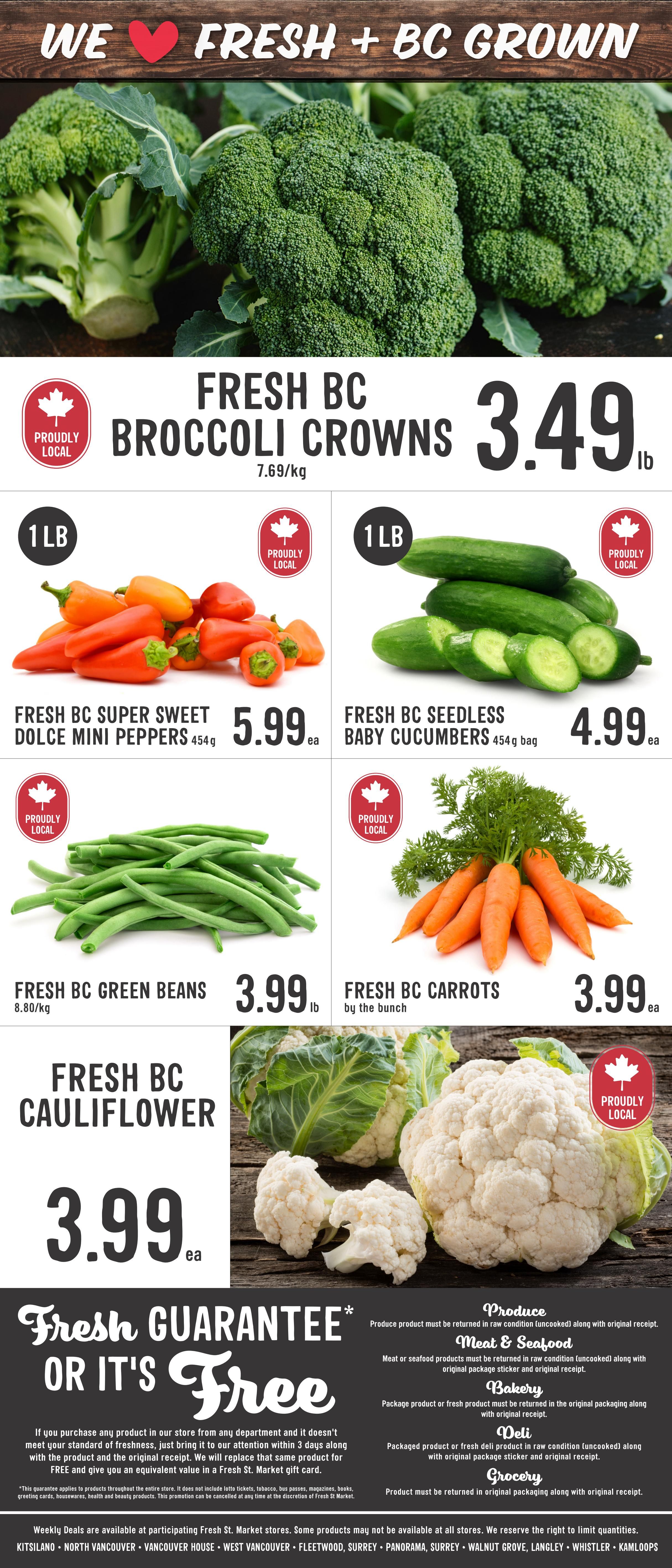 Fresh St. Market Flyer July 24 to 30