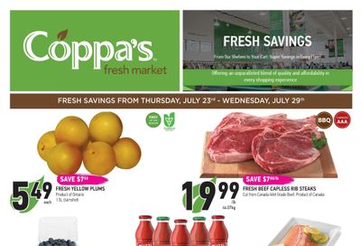Coppa's Fresh Market Flyer July 23 to 29