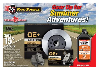 PartSource Flyer July 24 to 29