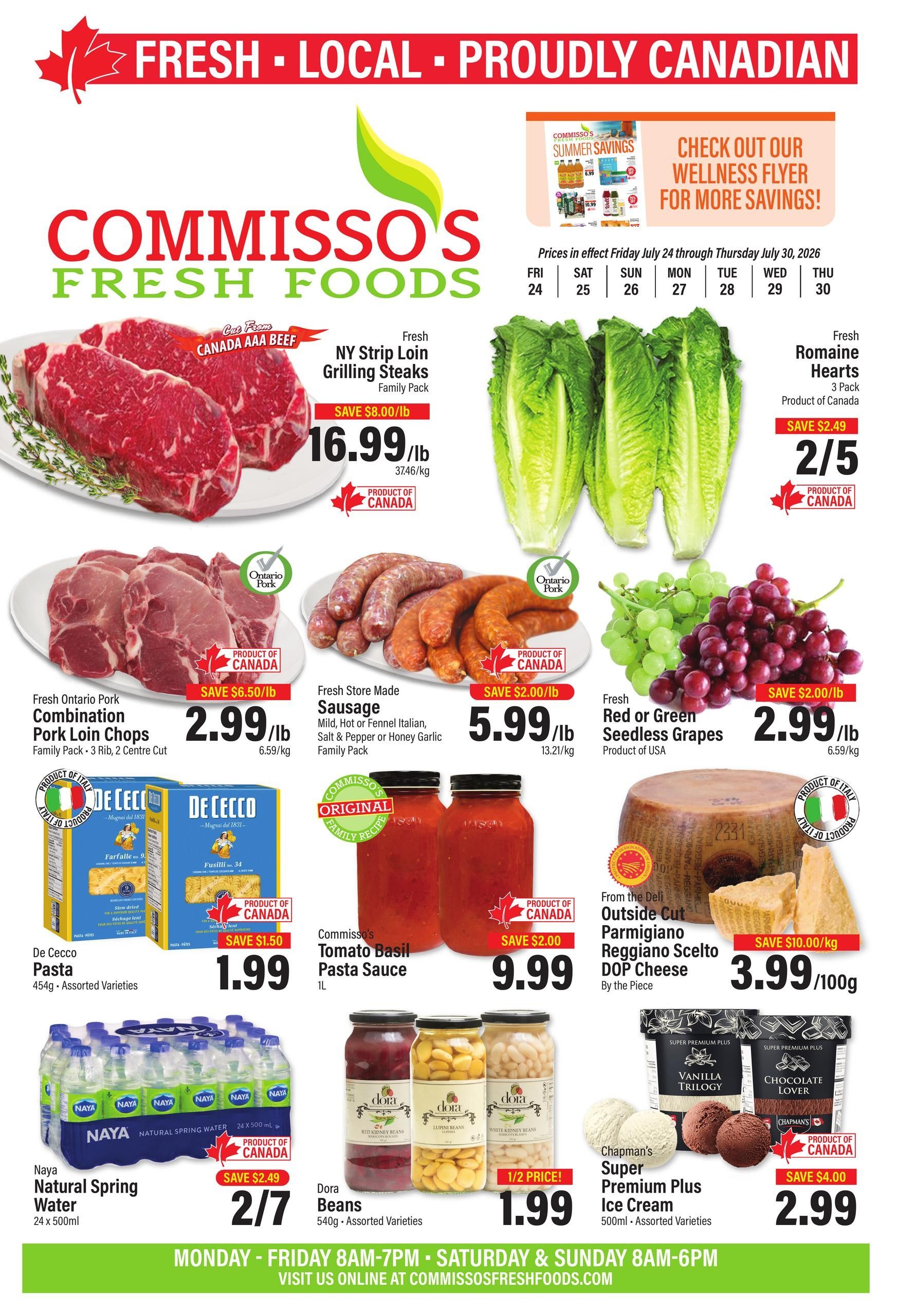 Commisso's Fresh Foods Flyer July 24 to 30