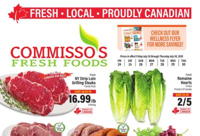 Commisso's Fresh Foods Flyer July 24 to 30