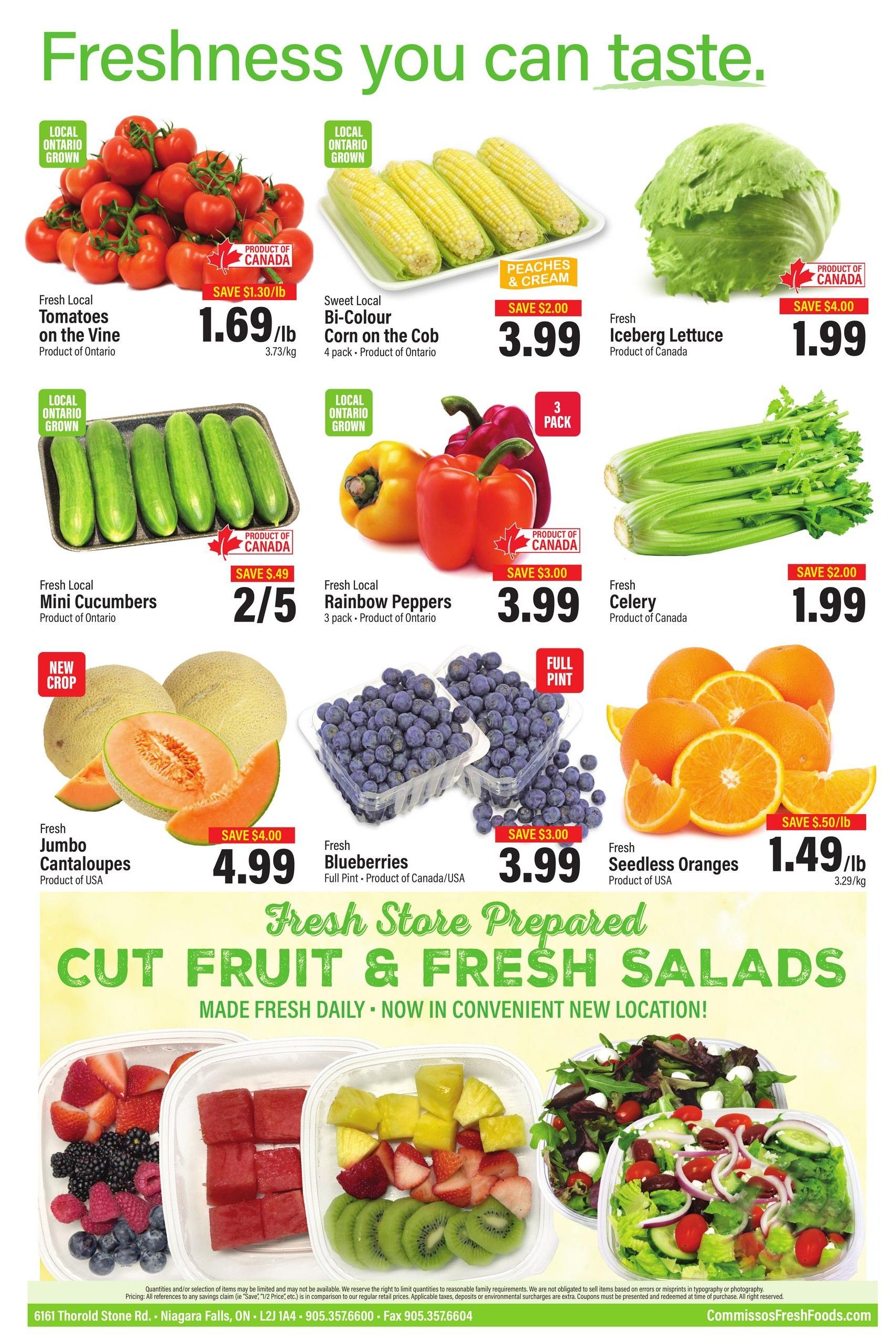 Commisso's Fresh Foods Flyer July 24 to 30