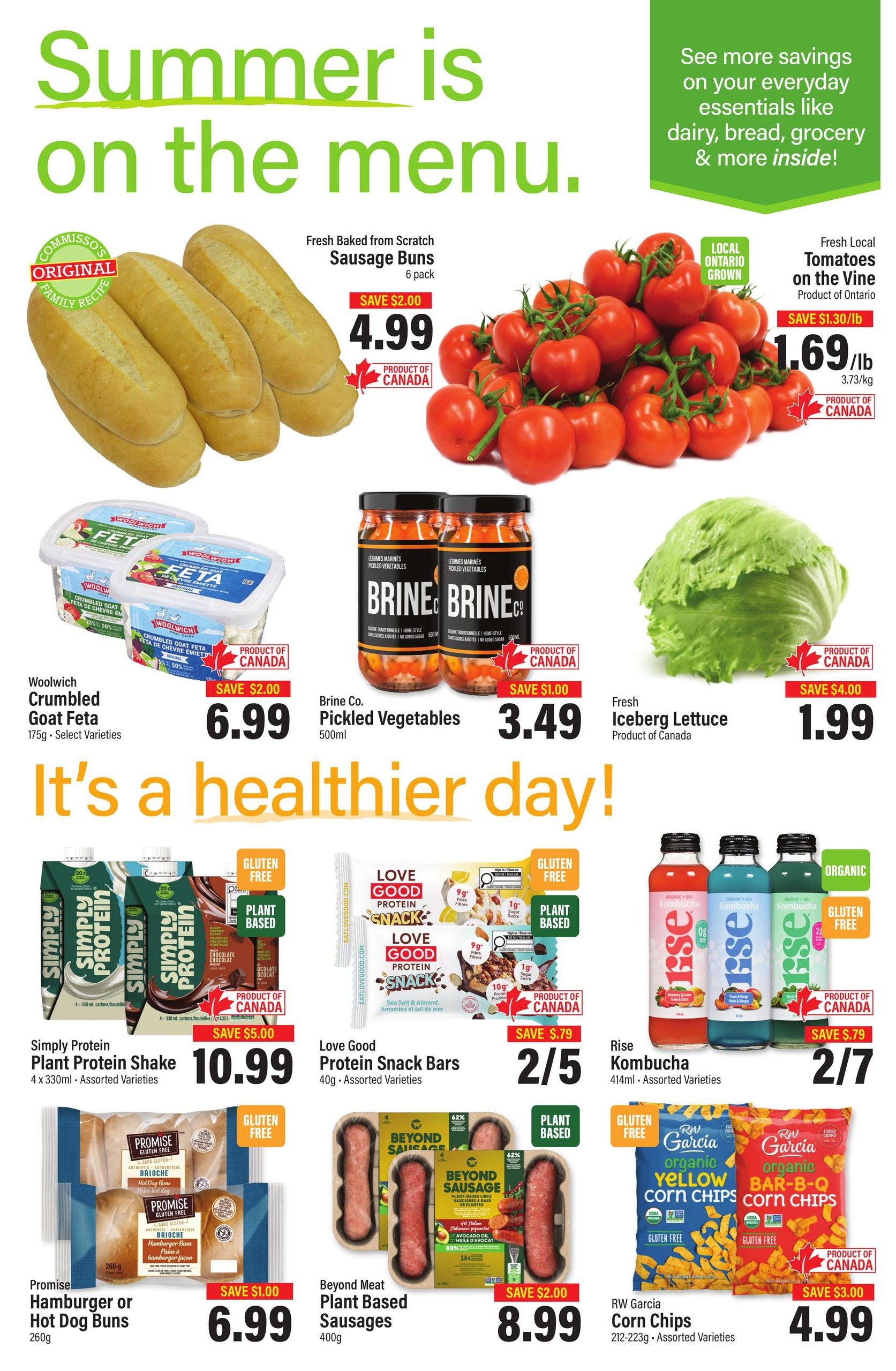 Commisso's Fresh Foods Flyer July 24 to 30