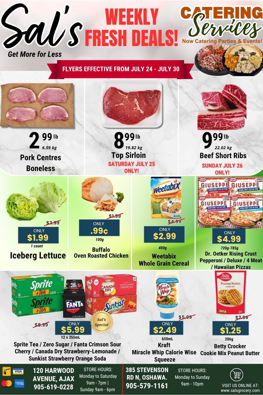 Sal's Grocery Flyer July 24 to 30
