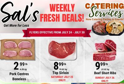 Sal's Grocery Flyer July 24 to 30