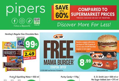 Pipers Superstore Flyer July 23 to 29