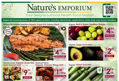 Nature's Emporium Flyer July 23 to August 5