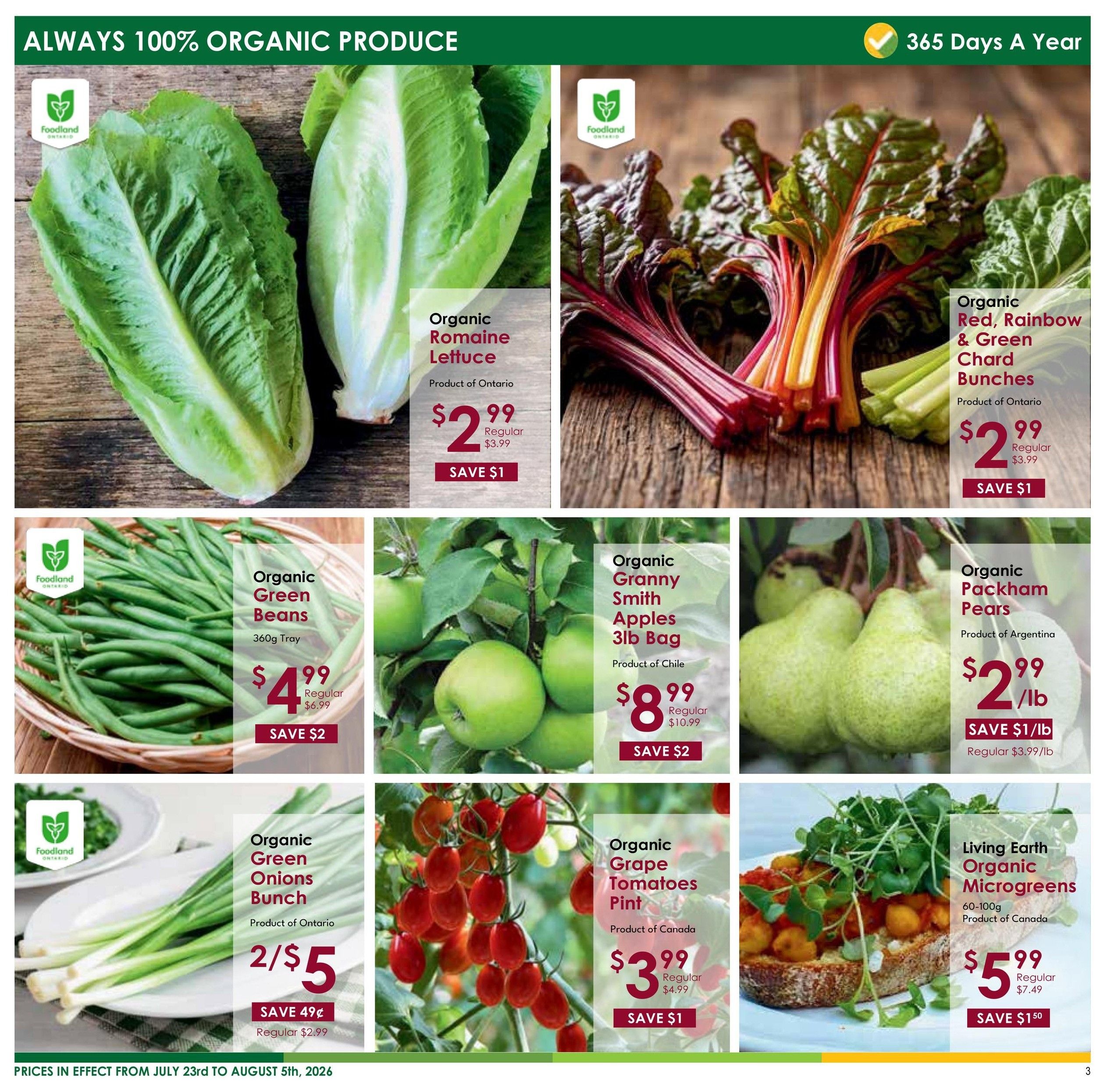 Nature's Emporium Flyer July 23 to August 5