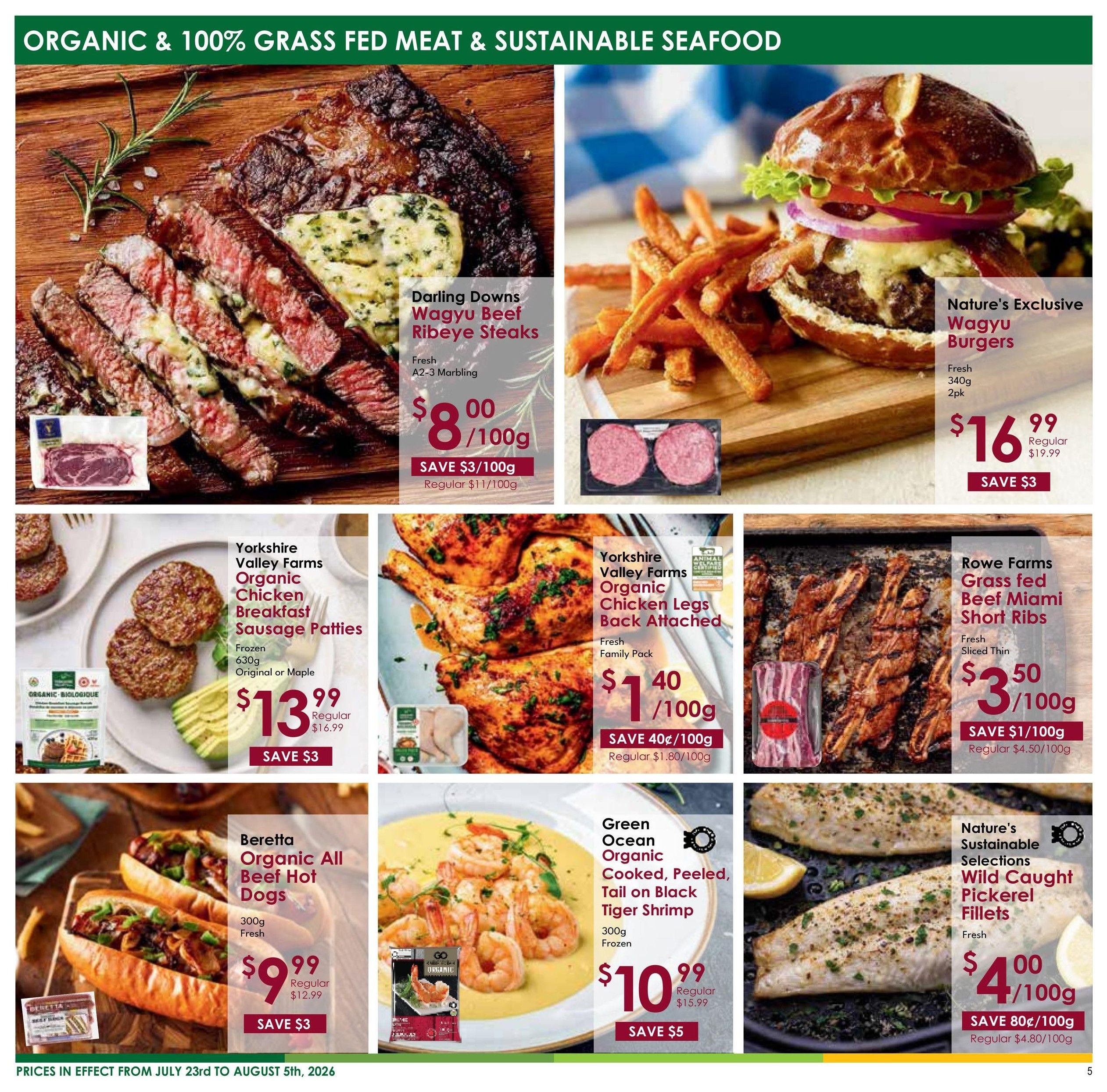 Nature's Emporium Flyer July 23 to August 5