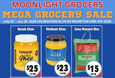 Moonlight Grocers Flyer July 23 to 29