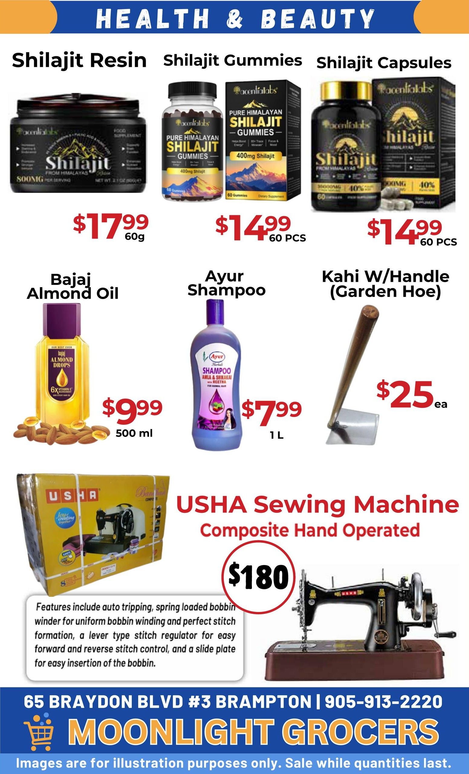 Moonlight Grocers Flyer July 23 to 29