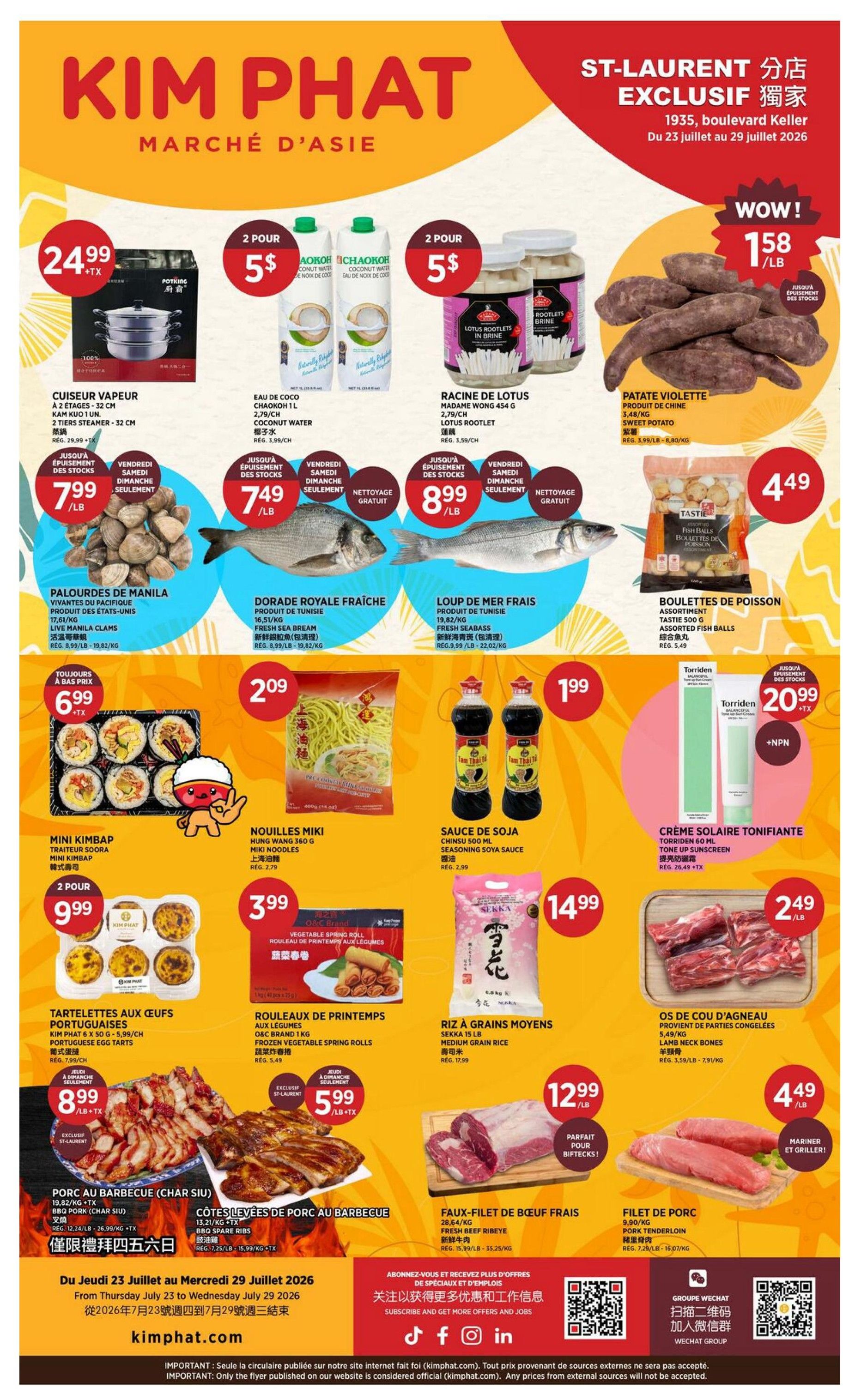 Kim Phat Flyer July 23 to 29