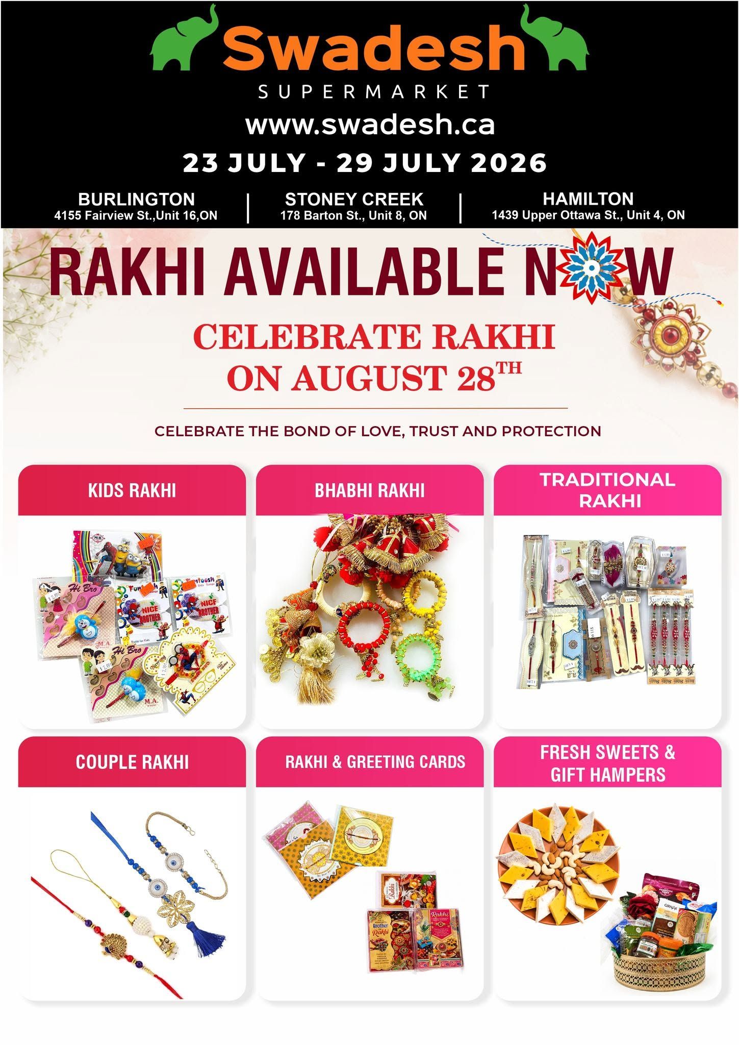 Swadesh Supermarket Flyer July 23 to 29