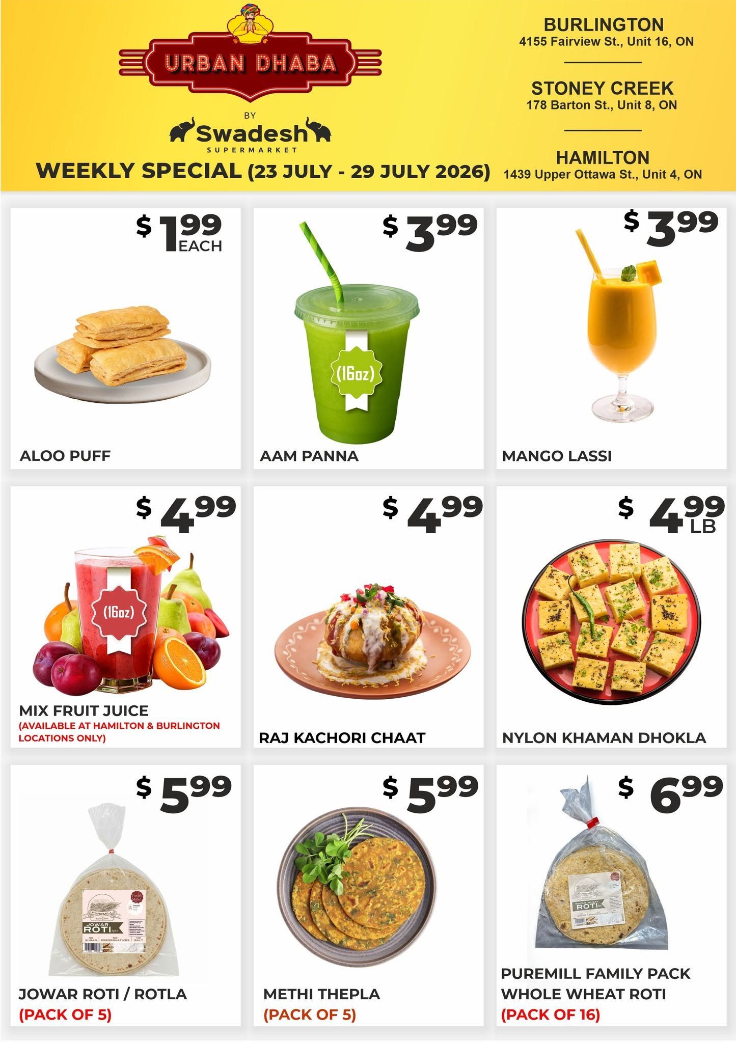 Swadesh Supermarket Flyer July 23 to 29