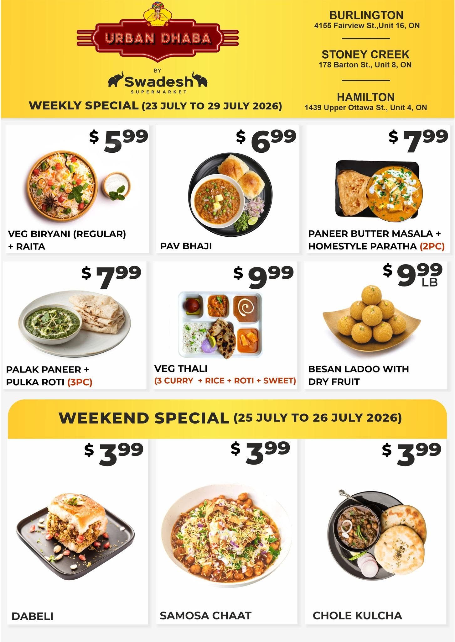 Swadesh Supermarket Flyer July 23 to 29