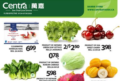Centra Foods (Barrie) Flyer July 24 to 30