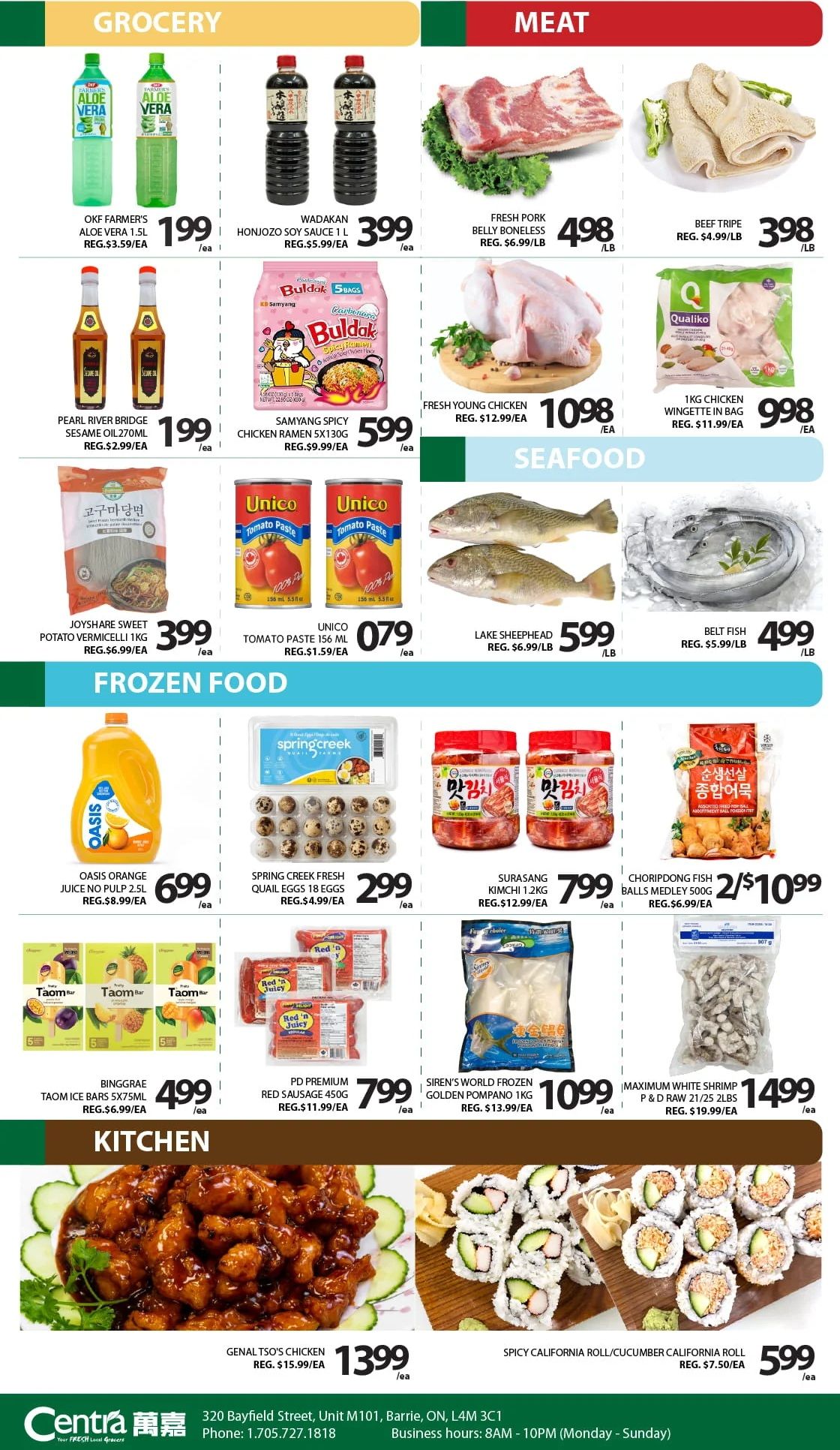 Centra Foods (Barrie) Flyer July 24 to 30