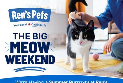 Ren's Pets Flyer July 24 to 27