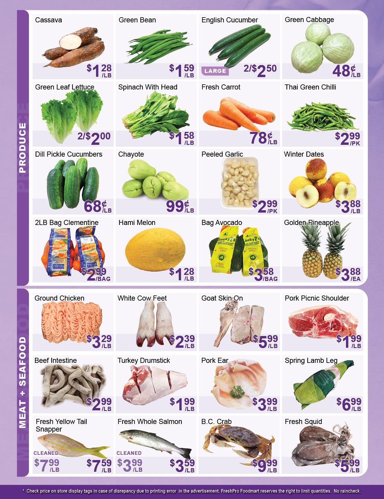 FreshPro Foodmart (Brampton) Flyer July 24 to 30