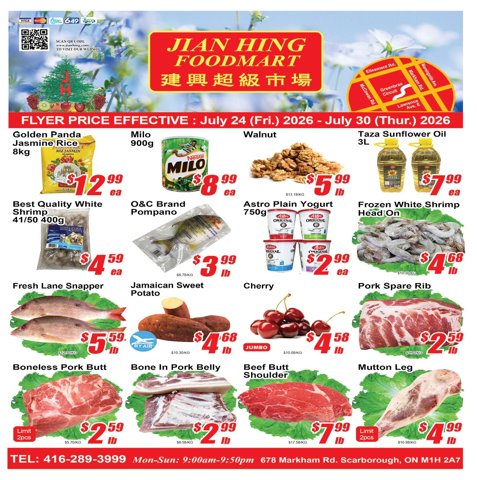Jian Hing Foodmart (Scarborough) Flyer July 24 to 30