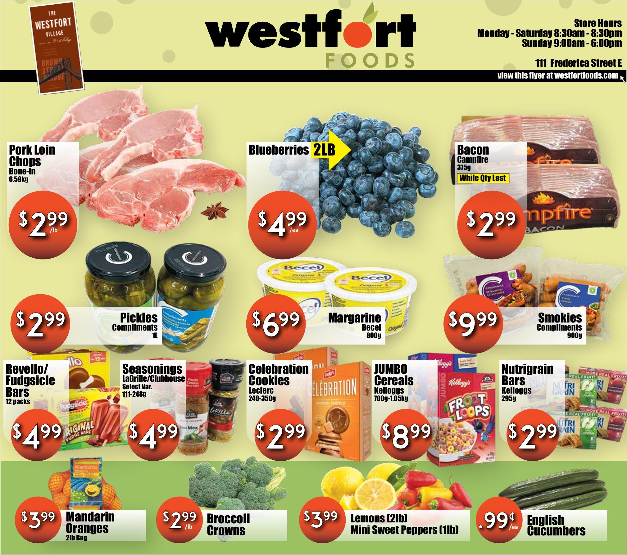 Westfort Foods Flyer July 24 to 30