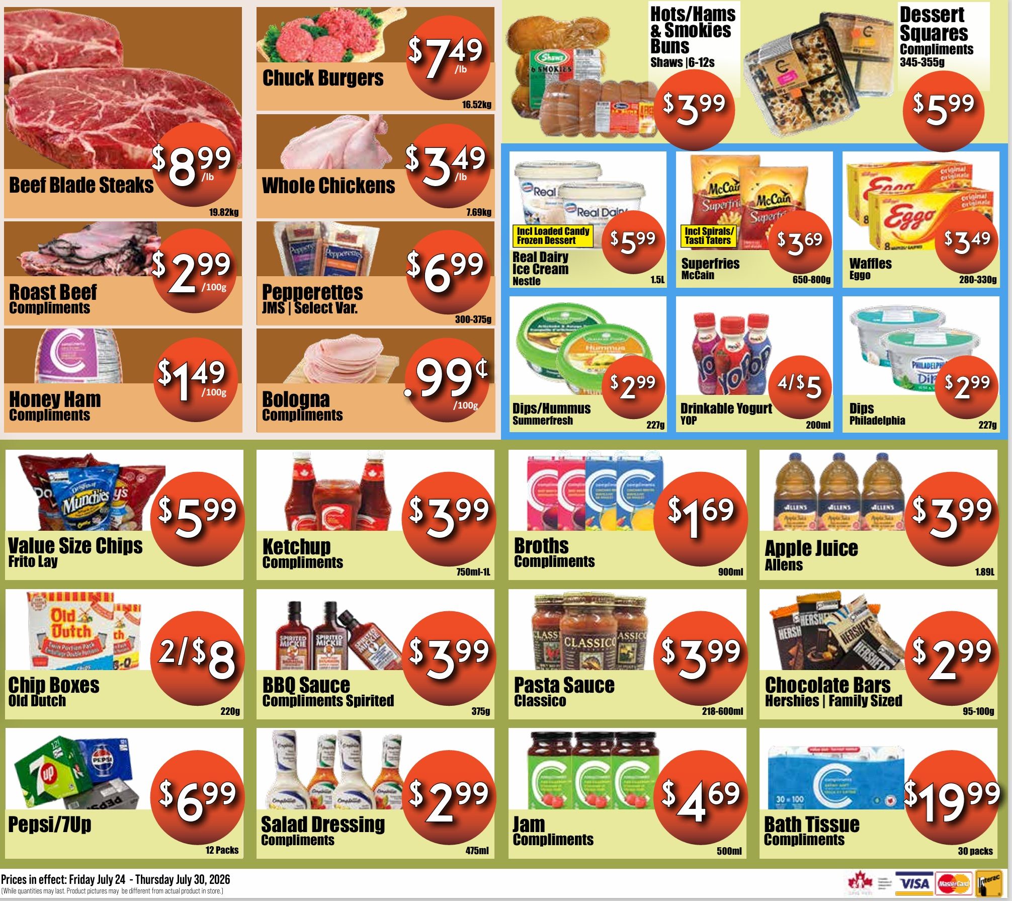 Westfort Foods Flyer July 24 to 30