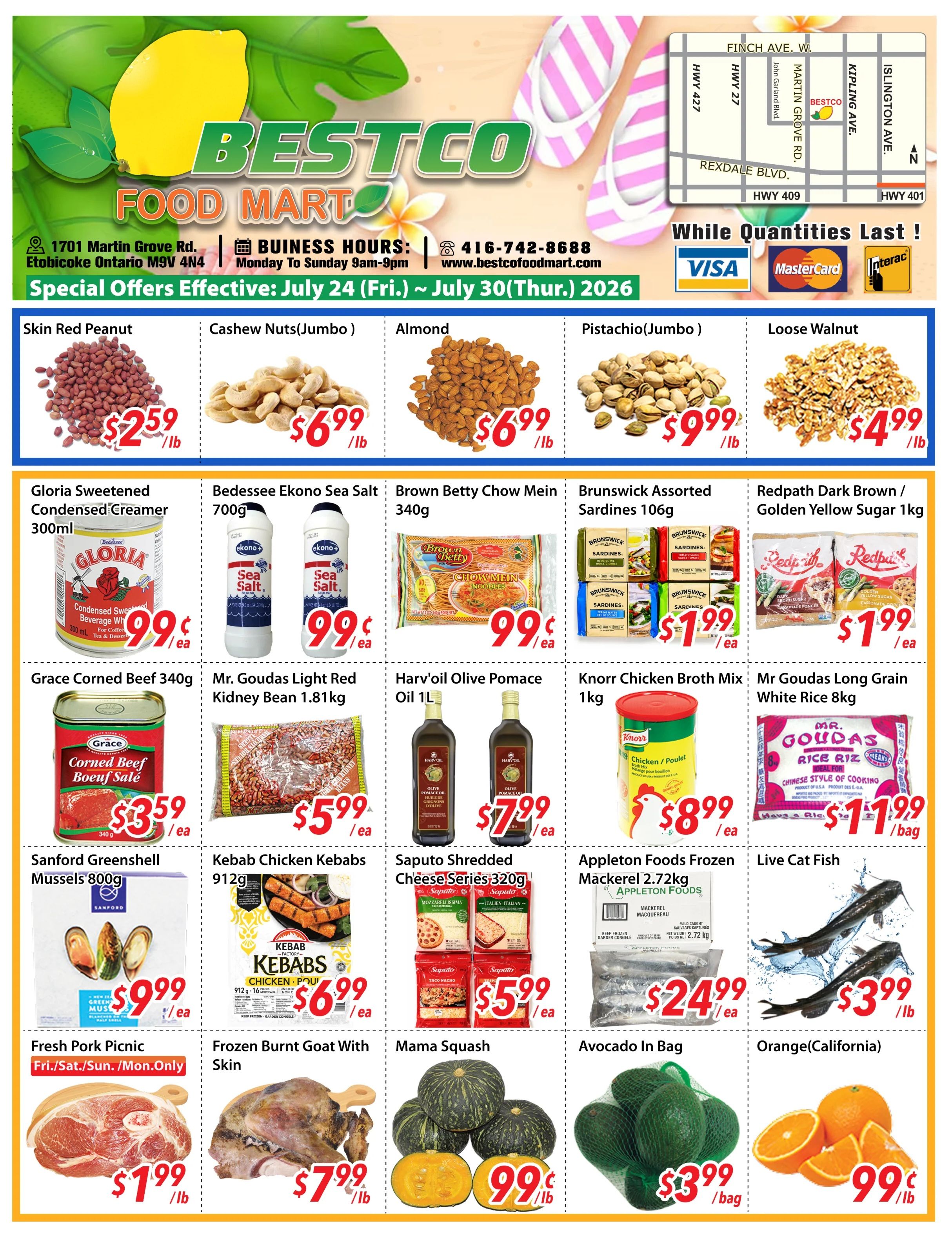 BestCo Food Mart (Etobicoke) Flyer July 24 to 30