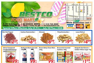 BestCo Food Mart (Etobicoke) Flyer July 24 to 30