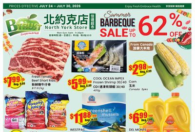 Btrust Supermarket (North York) Flyer July 24 to 30