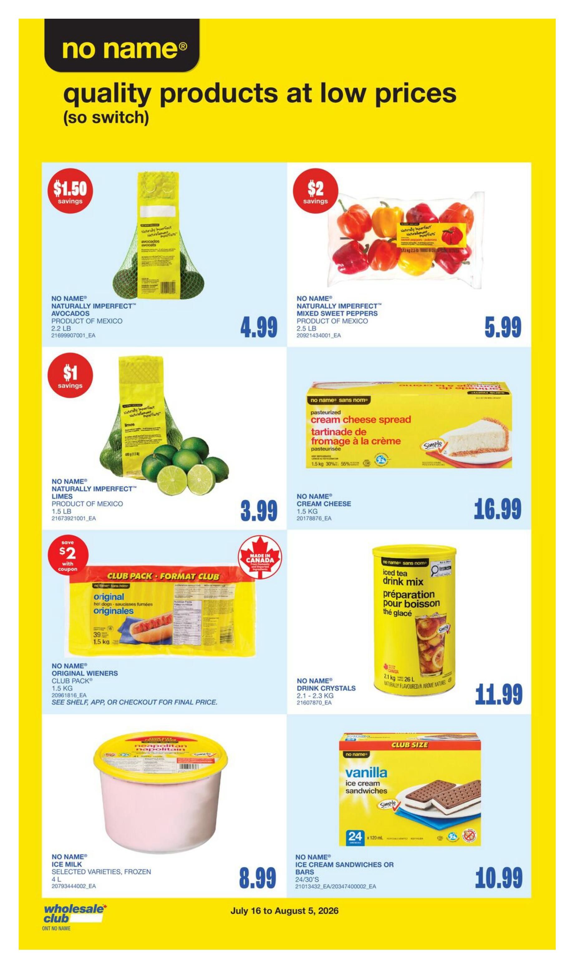 Wholesale Club (ON) Flyer July 23 to 29