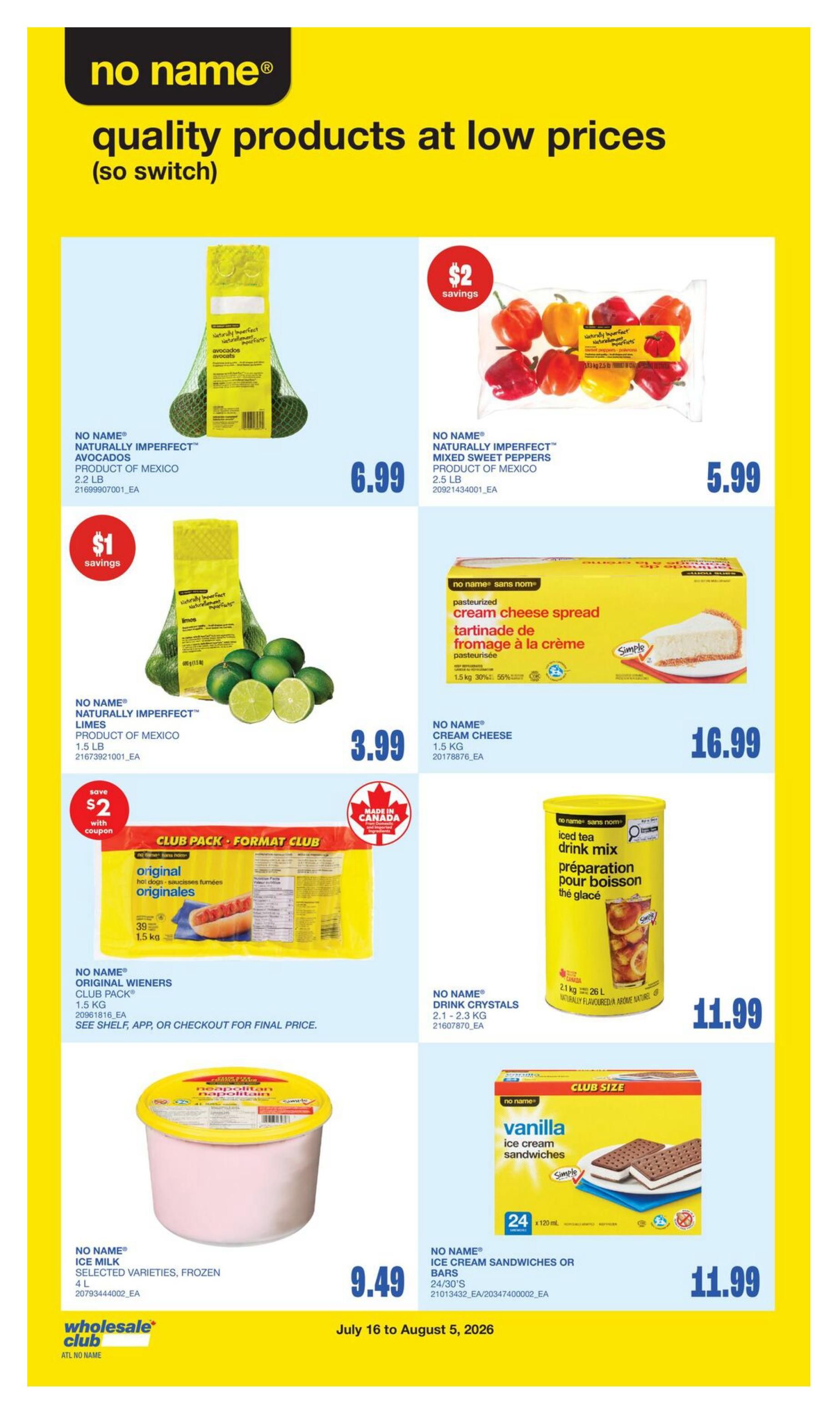 Wholesale Club (Atlantic) Flyer July 23 to 29