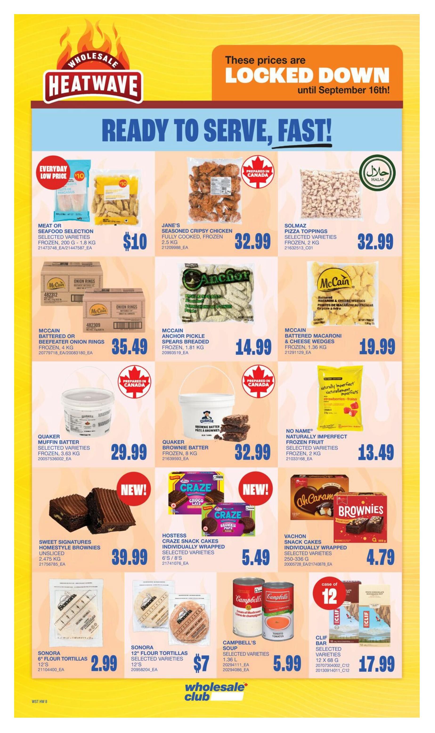 Wholesale Club (West) Flyer July 23 to 29