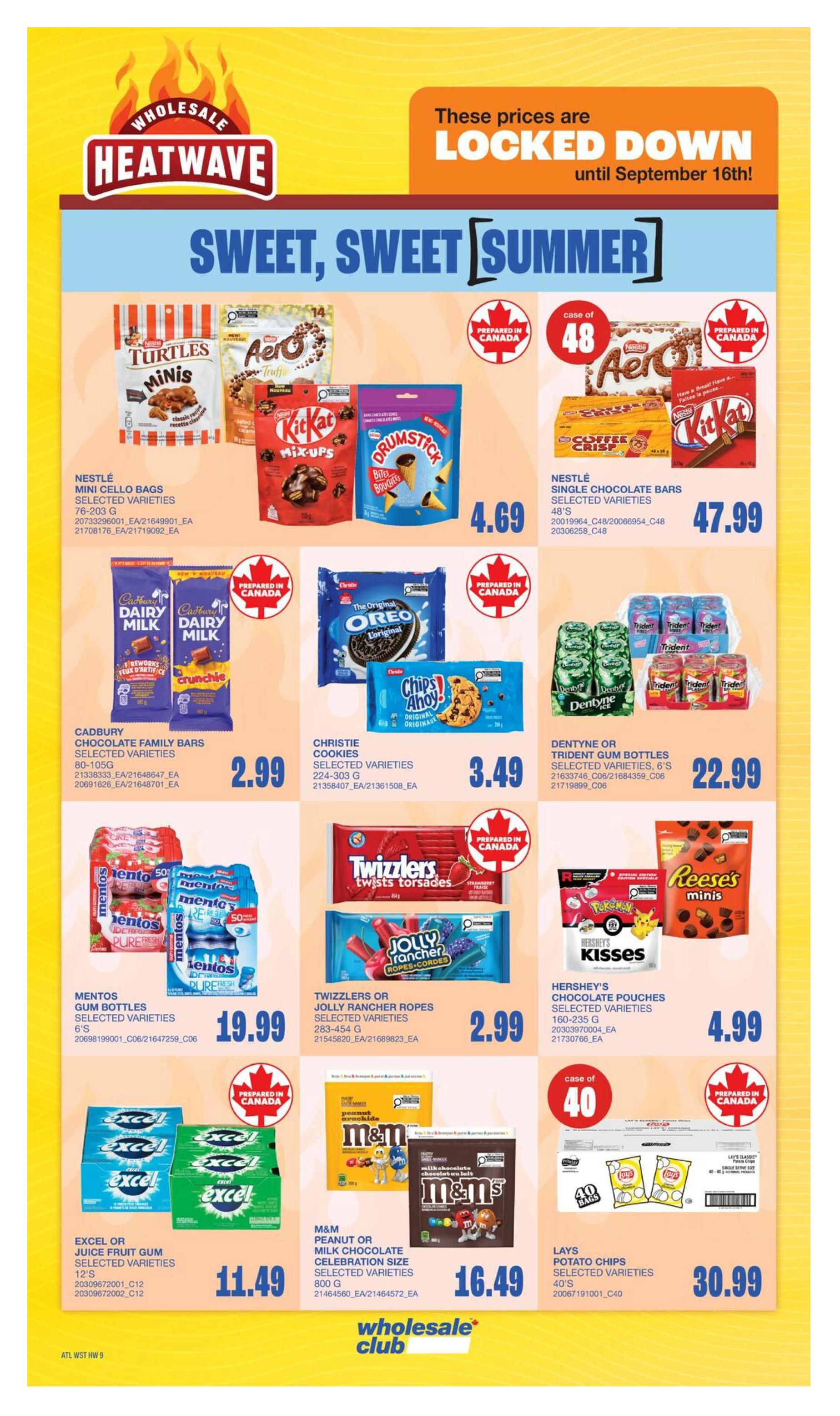 Wholesale Club (West) Flyer July 23 to 29