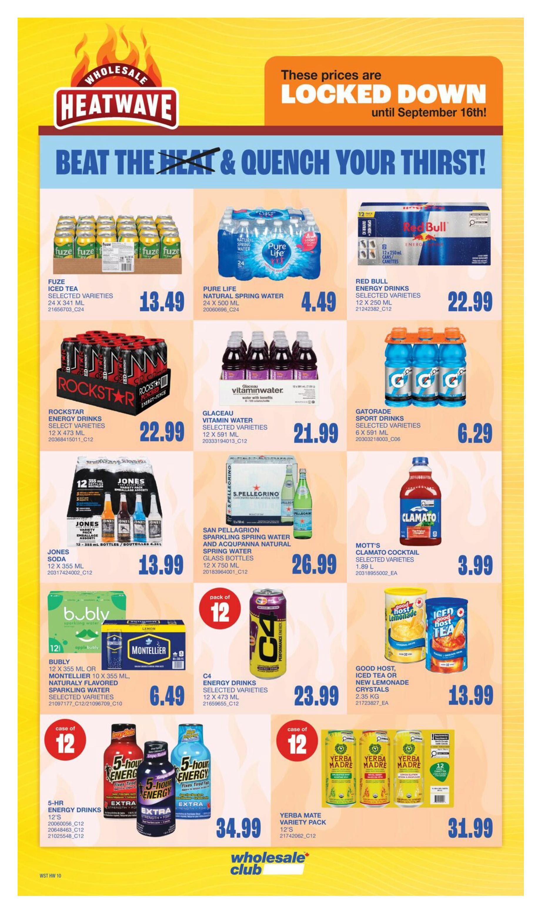 Wholesale Club (West) Flyer July 23 to 29