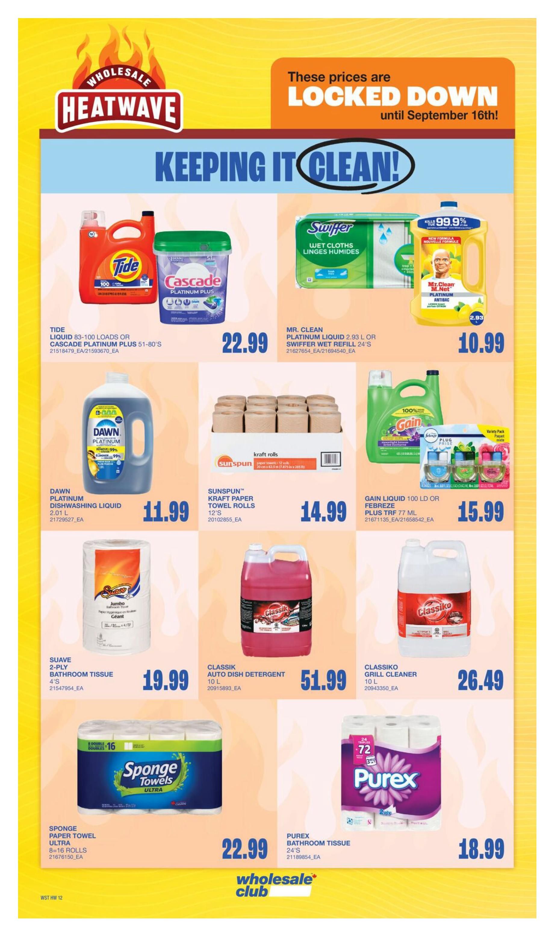 Wholesale Club (West) Flyer July 23 to 29